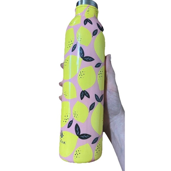 Manna Lemons Stainless Steel Water Bottle - Holds 17 oz - Glossy Finish - 10" - Picture 16 of 16
